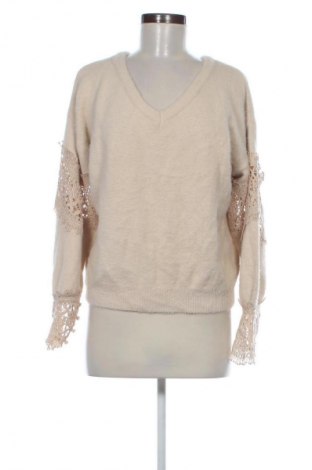 Γυναικείο πουλόβερ Unbranded, Μέγεθος S, Χρώμα  Μπέζ, Τιμή 14,83 €