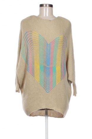 Дамски пуловер Unbranded, Размер M, Цвят Бежов, Цена 29,00 лв.