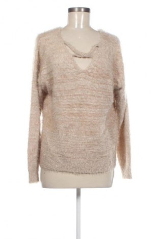 Γυναικείο πουλόβερ Unbranded, Μέγεθος XL, Χρώμα  Μπέζ, Τιμή 7,99 €