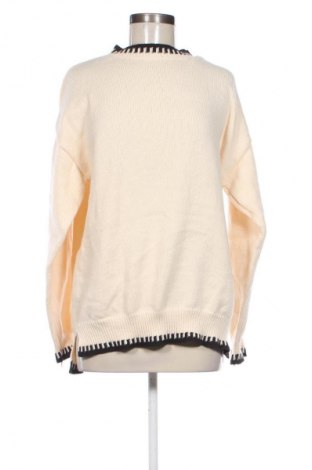 Damski sweter Unbranded, Rozmiar L, Kolor ecru, Cena 58,99 zł