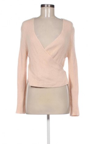 Дамски пуловер Unbranded, Размер XL, Цвят Бежов, Цена 29,33 лв.