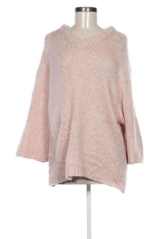Дамски пуловер Unbranded, Размер XXL, Цвят Розов, Цена 23,99 лв.