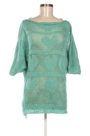 Дамски пуловер Unbranded, Размер M, Цвят Зелен, Цена 11,99 лв.