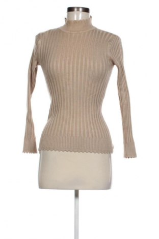 Дамски пуловер Unbranded, Размер XXS, Цвят Бежов, Цена 19,99 лв.