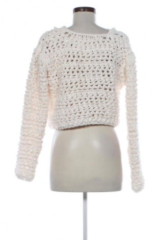 Дамски пуловер Unbranded, Размер M, Цвят Екрю, Цена 28,88 лв.