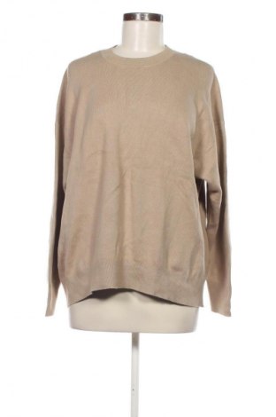 Damski sweter Uniqlo, Rozmiar L, Kolor Beżowy, Cena 126,99 zł