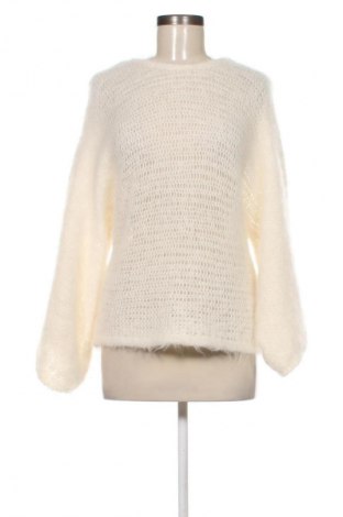 Дамски пуловер Zara, Размер M, Цвят Бял, Цена 48,99 лв.