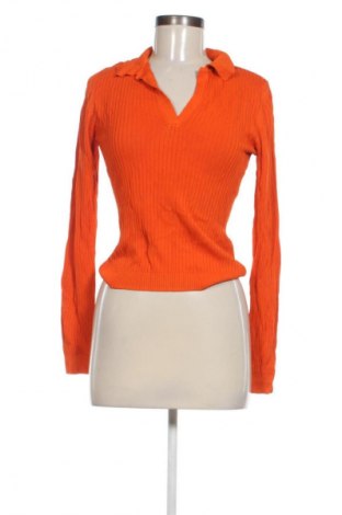 Pulover de femei Zara, Mărime M, Culoare Portocaliu, Preț 73,99 Lei