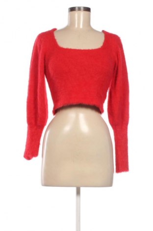 Pulover de femei Zara, Mărime S, Culoare Roșu, Preț 98,99 Lei