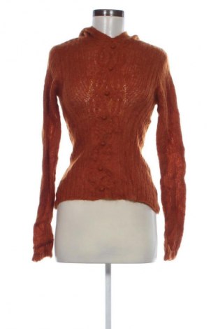 Дамски пуловер Zara, Размер M, Цвят Кафяв, Цена 27,00 лв.