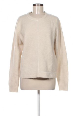 Дамски пуловер Zara, Размер XL, Цвят Екрю, Цена 32,99 лв.