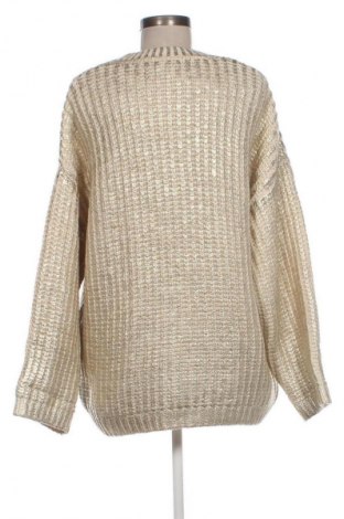 Дамски пуловер Zara, Размер M, Цвят Златист, Цена 30,99 лв.