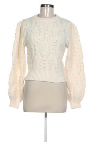 Pulover de femei Zara, Mărime S, Culoare Ecru, Preț 107,99 Lei