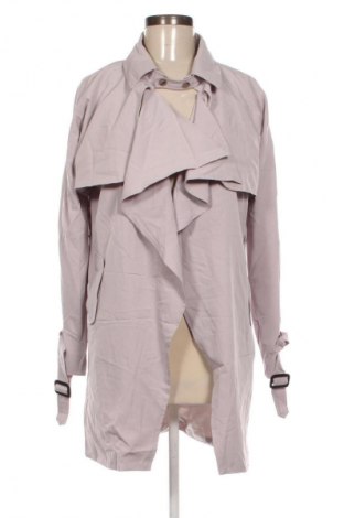 Damen Trench Coat Boohoo, Größe S, Farbe Lila, Preis € 44,99