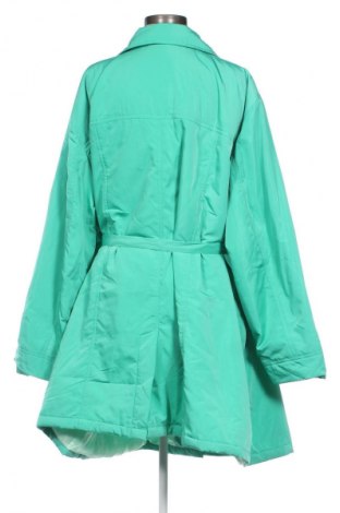 Damen Trenchcoat Ulla Popken, Größe 5XL, Farbe Grün, Preis 35,99 €