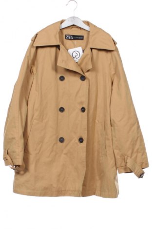 Damen Trenchcoat Zara, Größe XS, Farbe Beige, Preis 18,99 €