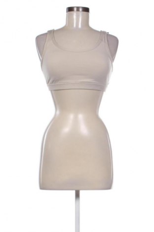 Γυναίκειο αθλητικό τοπ Adidas, Μέγεθος L, Χρώμα  Μπέζ, Τιμή 17,30 €