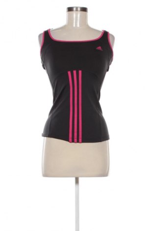 Damen Sporttop Adidas, Größe M, Farbe Schwarz, Preis € 20,61