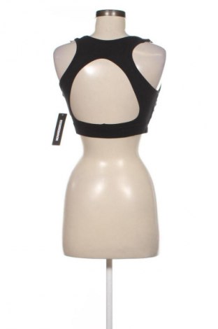 Damski sportowy top Fashion nova, Rozmiar XXL, Kolor Czarny, Cena 55,17 zł