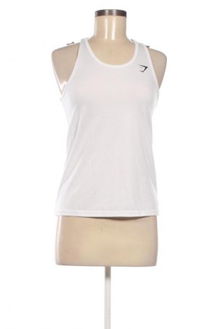 Γυναίκειο αθλητικό τοπ Gymshark, Μέγεθος XS, Χρώμα Λευκό, Τιμή 27,70 €