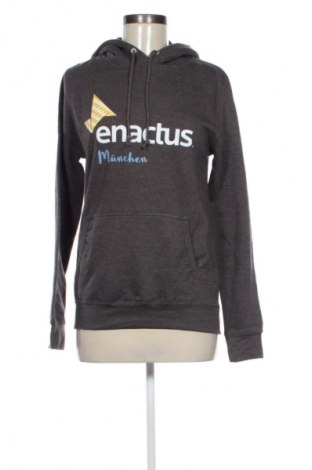 Дамски суитшърт Just hoods, Размер S, Цвят Сив, Цена 15,99 лв.