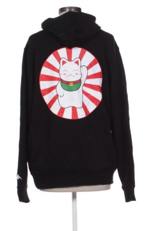 Γυναικείο φούτερ Kappa, Μέγεθος L, Χρώμα Μαύρο, Τιμή 15,99 €