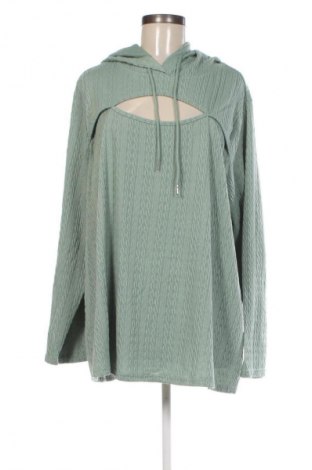 Hanorac de femei SHEIN, Mărime XXL, Culoare Verde, Preț 59,99 Lei
