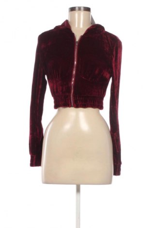 Γυναικείο φούτερ SHEIN, Μέγεθος XS, Χρώμα Κόκκινο, Τιμή 5,99 €