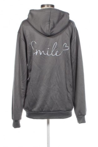 Дамски суитшърт Smile, Размер XL, Цвят Сив, Цена 30,99 лв.