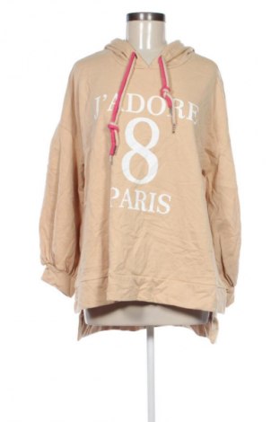 Γυναικείο φούτερ Unbranded, Μέγεθος XL, Χρώμα  Μπέζ, Τιμή 4,99 €