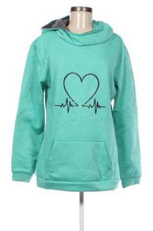 Γυναικείο φούτερ Unbranded, Μέγεθος 3XL, Χρώμα Πράσινο, Τιμή 18,99 €