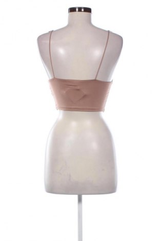Top de femei Bershka, Mărime S, Culoare Bej, Preț 77,17 Lei