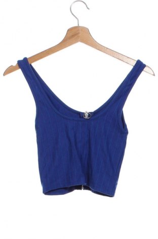 Дамски топ Bershka, Размер XS, Цвят Син, Цена 29,00 лв.