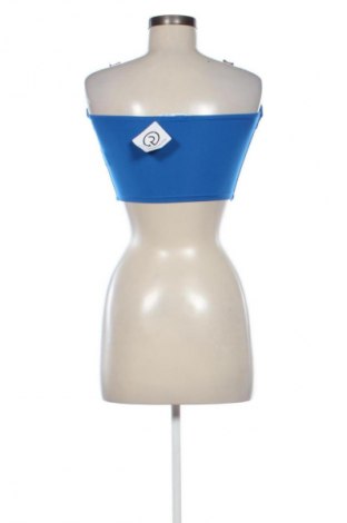 Дамски топ Bershka, Размер S, Цвят Син, Цена 29,33 лв.