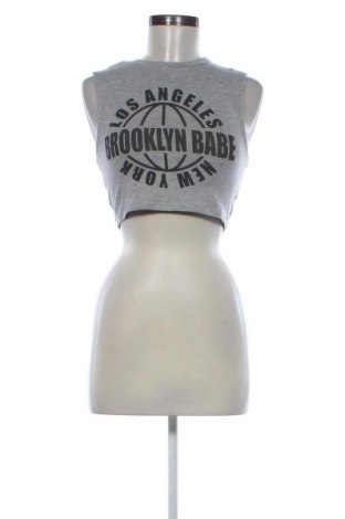 Дамски топ H&M Divided, Размер S, Цвят Сив, Цена 29,15 лв.