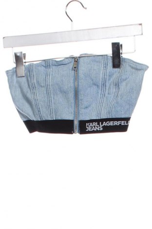 Női top Karl Lagerfeld, Méret M, Szín Kék, Ár 16 649 Ft