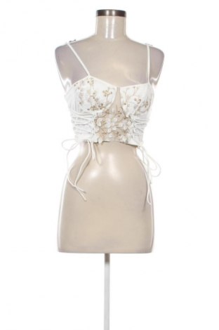 Γυναικείο τοπ SHEIN, Μέγεθος XS, Χρώμα Λευκό, Τιμή 14,83 €