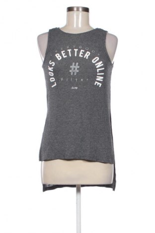 Γυναικείο τοπ Tally Weijl, Μέγεθος XS, Χρώμα Γκρί, Τιμή 14,83 €