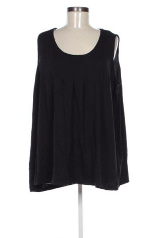 Дамски топ Ulla Popken, Размер 4XL, Цвят Черен, Цена 29,99 лв.