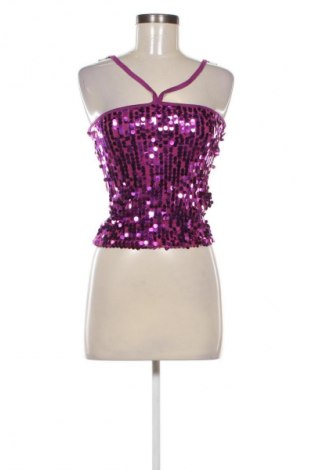 Γυναικείο τοπ Unbranded, Μέγεθος XS, Χρώμα Βιολετί, Τιμή 14,83 €