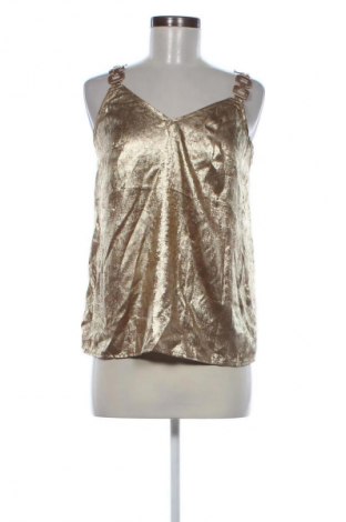 Γυναικείο τοπ Unbranded, Μέγεθος L, Χρώμα Χρυσαφί, Τιμή 14,77 €