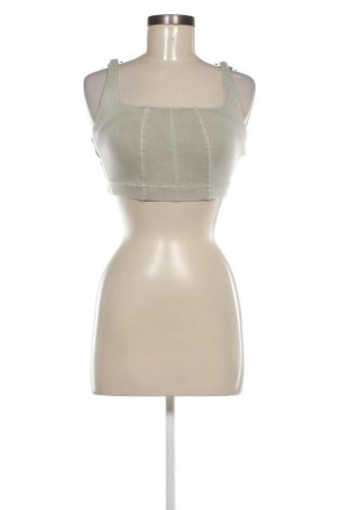 Top de femei Zara, Mărime S, Culoare Verde, Preț 47,40 Lei