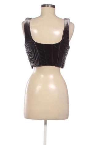 Дамски топ Zara, Размер M, Цвят Сив, Цена 12,23 лв.