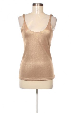 Γυναικείο τοπ Zara, Μέγεθος M, Χρώμα Χρυσαφί, Τιμή 9,21 €