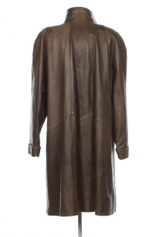 Δερμάτινο γυναικείο παλτό Unbranded, Μέγεθος L, Χρώμα Καφέ, Τιμή 109,97 €
