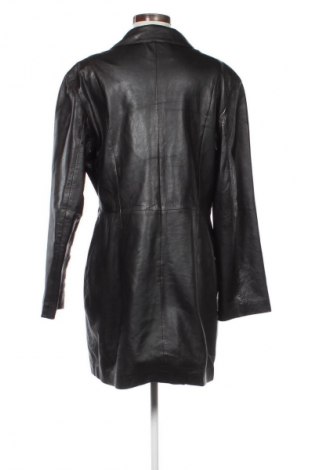 Damski skórzany płaszcz Unbranded, Rozmiar L, Kolor Czarny, Cena 936,90 zł