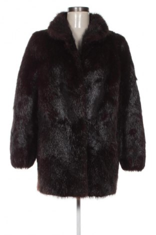 Palton din blană pentru damă Unbranded, Mărime M, Culoare Maro, Preț 764,99 Lei