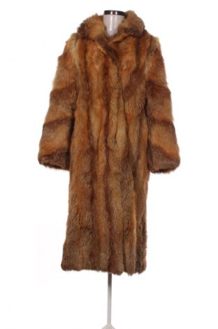 Palton din blană pentru damă Unbranded, Mărime L, Culoare Maro, Preț 774,99 Lei