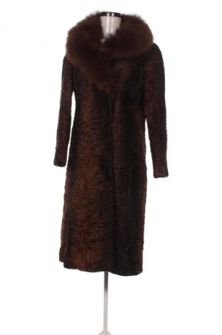Palton din blană pentru damă Unbranded, Mărime M, Culoare Maro, Preț 764,99 Lei