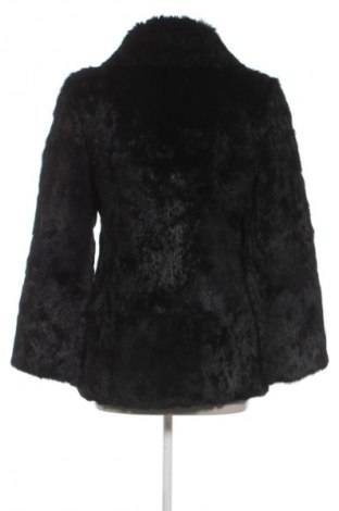 Дамско кожено палто Unbranded, Размер M, Цвят Черен, Цена 249,99 лв.